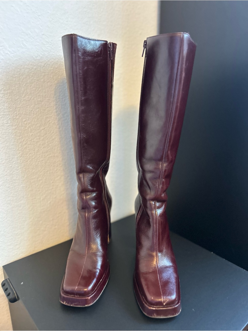 Jeffrey Campbell Women's Maximal Platform High Block Heel Boots Size 7.5 - Picture 3 of 15